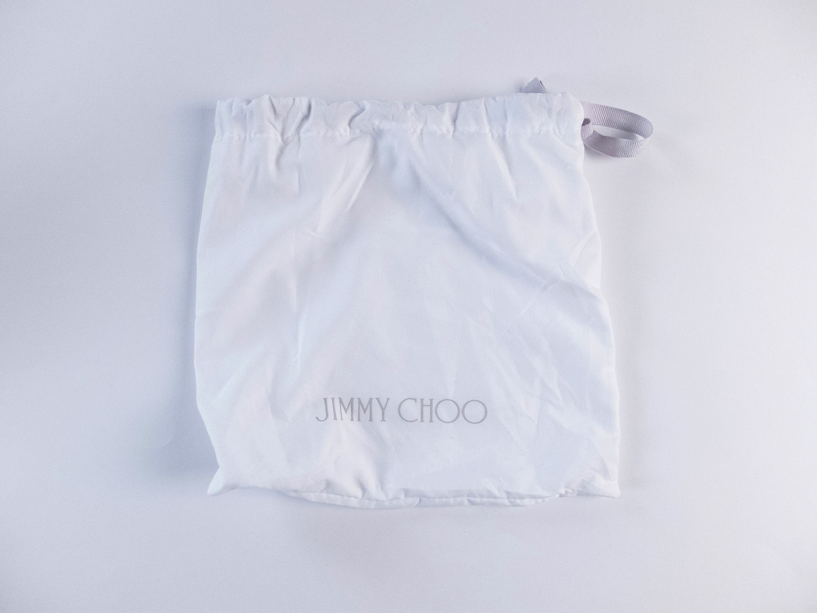 Jimmy Choo JIMMY CHOO JC Top Handle small black leather bag w pearls Size ONE SIZE - 14 Thumbnail