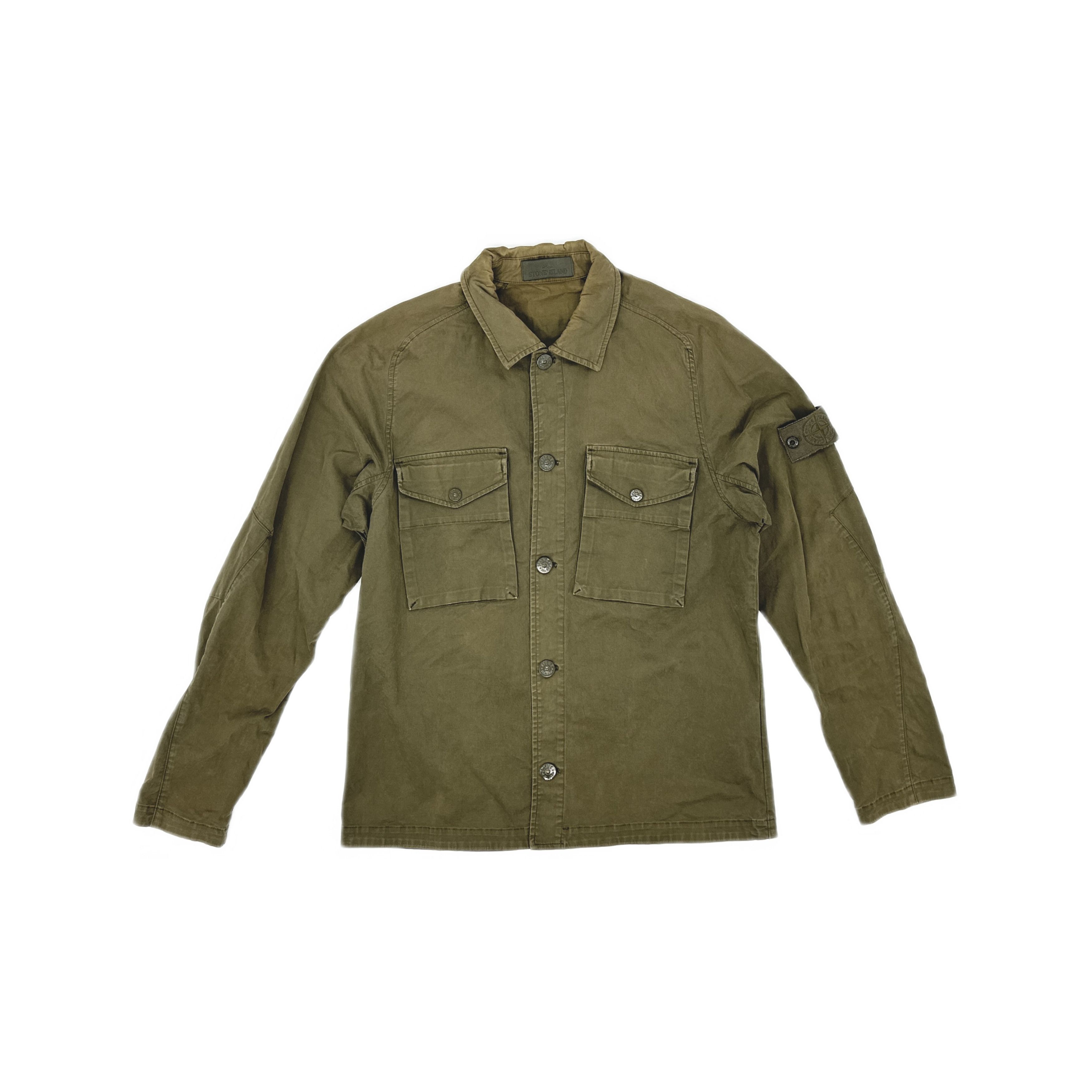 Stone Island Stone Island Ghost Piece Compass Patch Shirt Size M Size US M / EU 48-50 / 2 - 1 Thumbnail