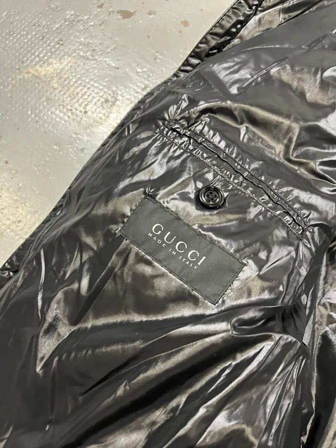 Gucci AW2006 Gucci Knight Patch Black Puffer Jacket by Frida Giannini Size US M / EU 48-50 / 2 - 11 Thumbnail
