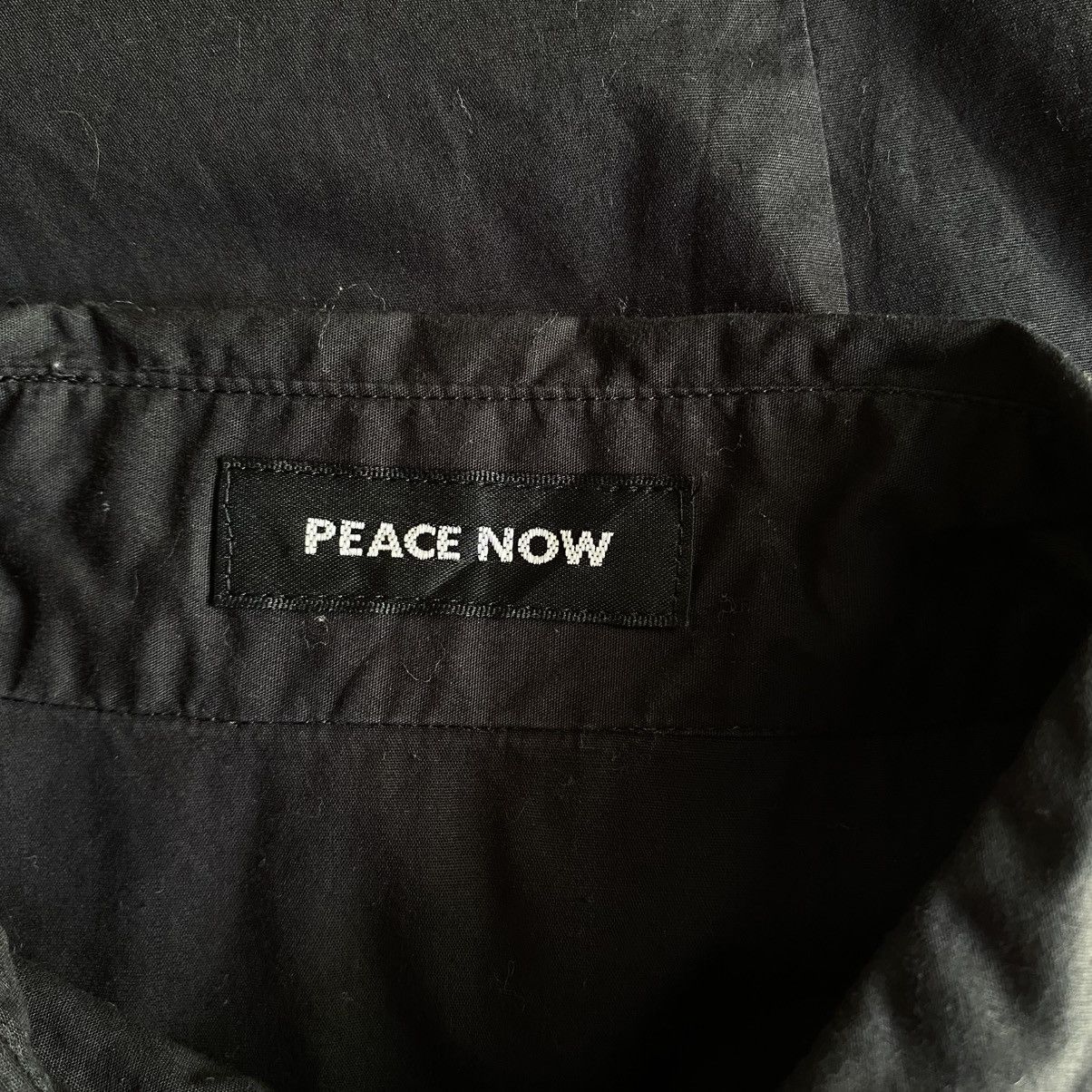 Japanese Brand 😊PEACE NOW Black Ghost Pocket Shirt Size M / US 6-8 / IT 42-44 - 7 Thumbnail