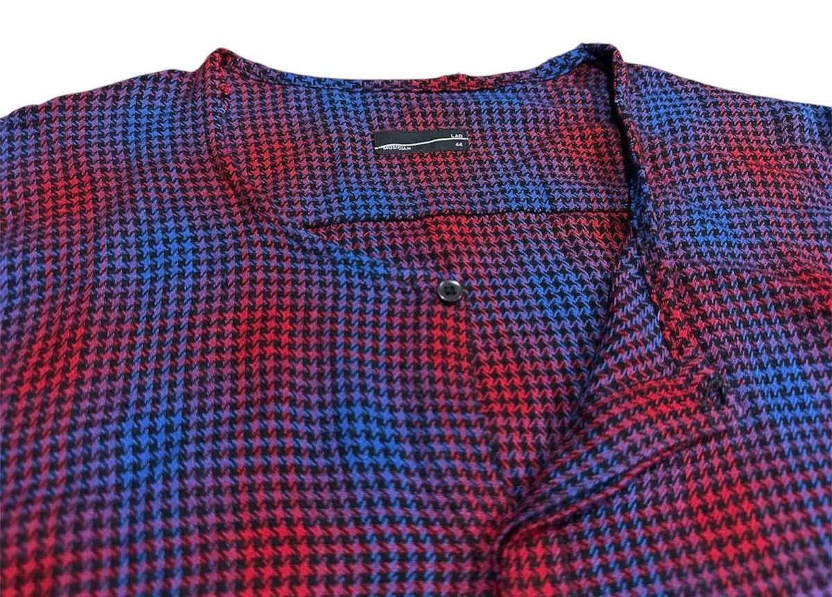 Japanese Brand × Lad Musician 🔥Lad Musician Hidden Button Shirt LSD Collarless Size US L / EU 52-54 / 3 - 4 Thumbnail