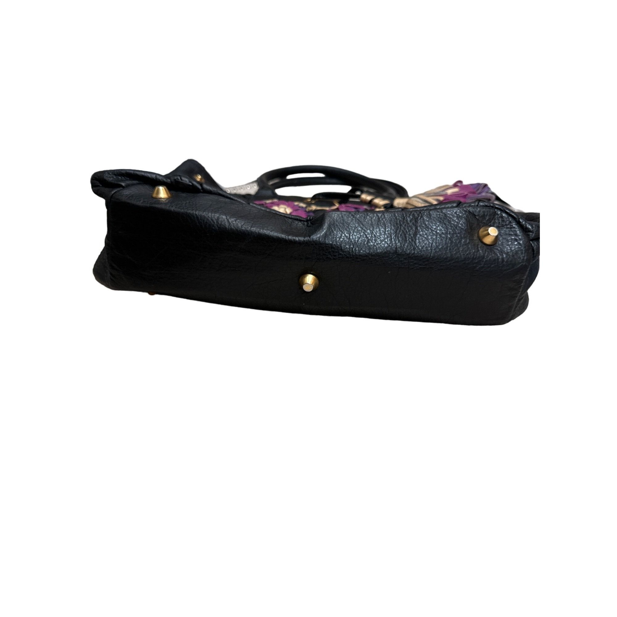 Other Isabella Fiore vintage leather tossled floral handbag 3227 Size ONE SIZE - 7 Thumbnail