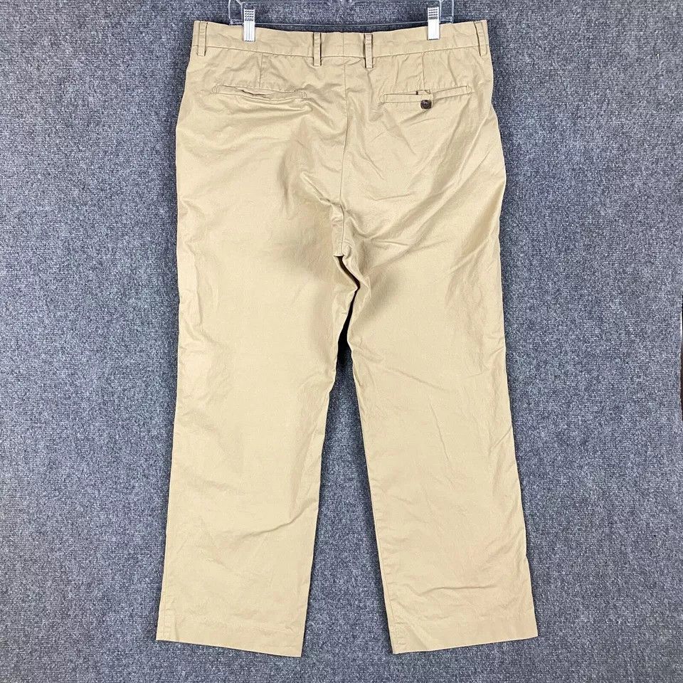 Banana Republic Banana Republic Pants Men's 38x30 Straight Dress Chino Size US 38 / EU 54 - 6 Thumbnail