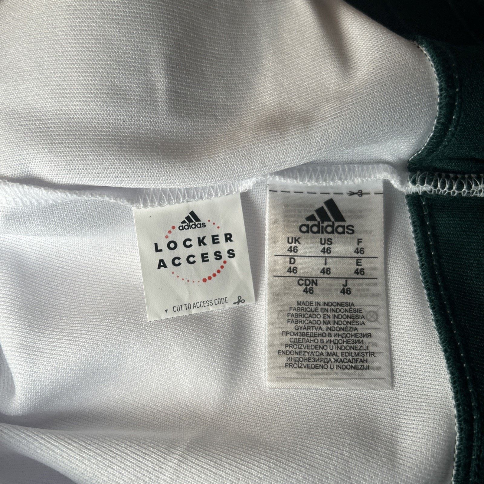 Adidas Adidas Minnesota Wild Climalite Jersey Size 46 Fight Strap Size US M / EU 48-50 / 2 - 5 Thumbnail