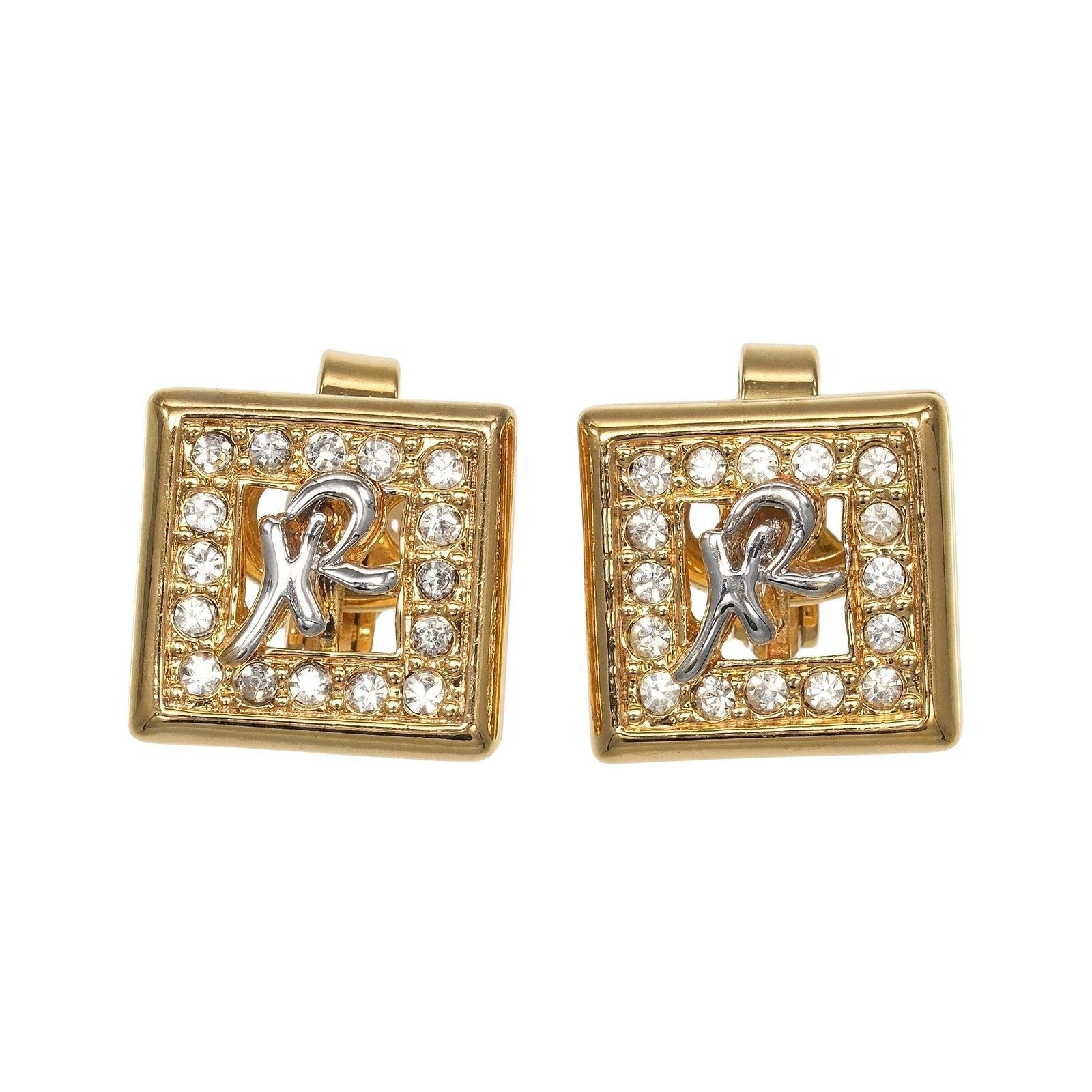 Other Other Nina Ricci NR Logo Earrings Metal Earrings DUTY FREE for USA Size ONE SIZE - 1 Thumbnail