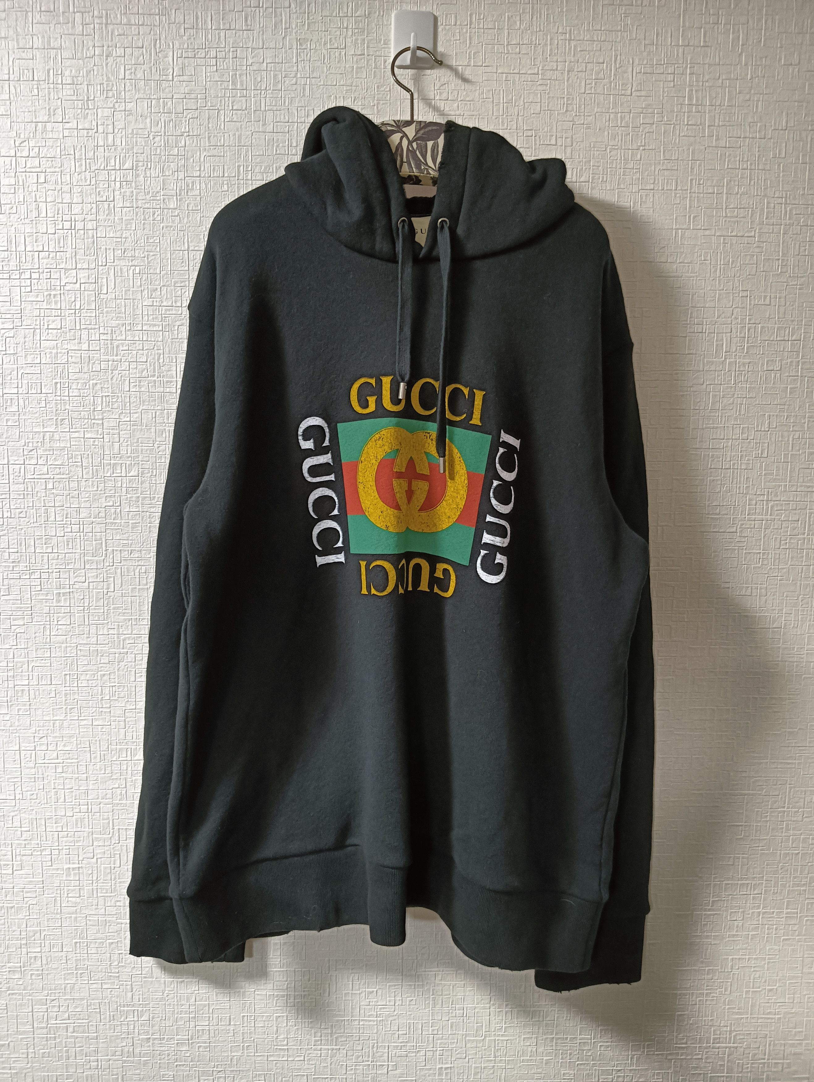 Men s Gucci Hoodies Vintage Gucci Sweatshirts Grailed