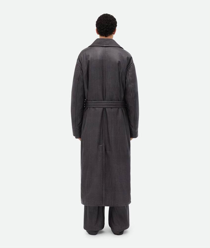 Bottega Veneta 🔥$12.5K VALUE🔥Printed Leather Chevron Coat Size US M / EU 48-50 / 2 - 3 Thumbnail