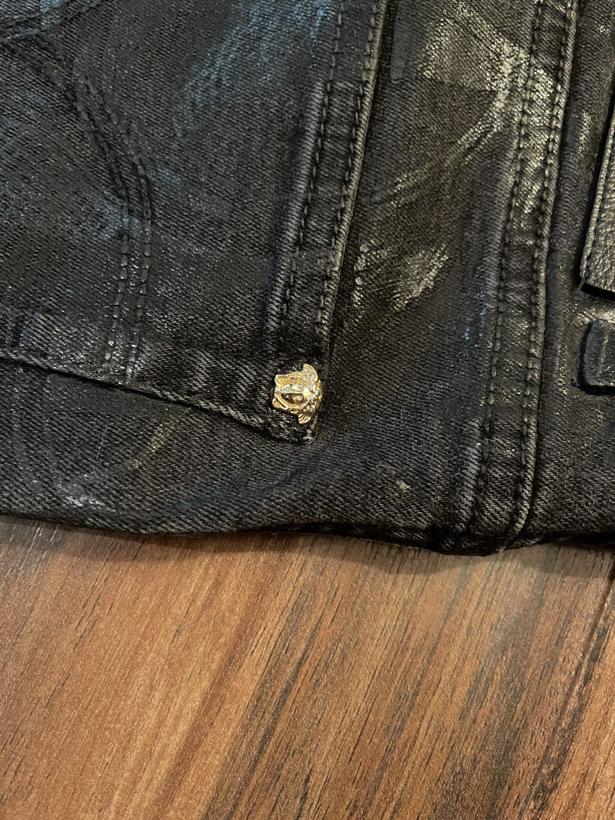 Versace Black Denim Jeans