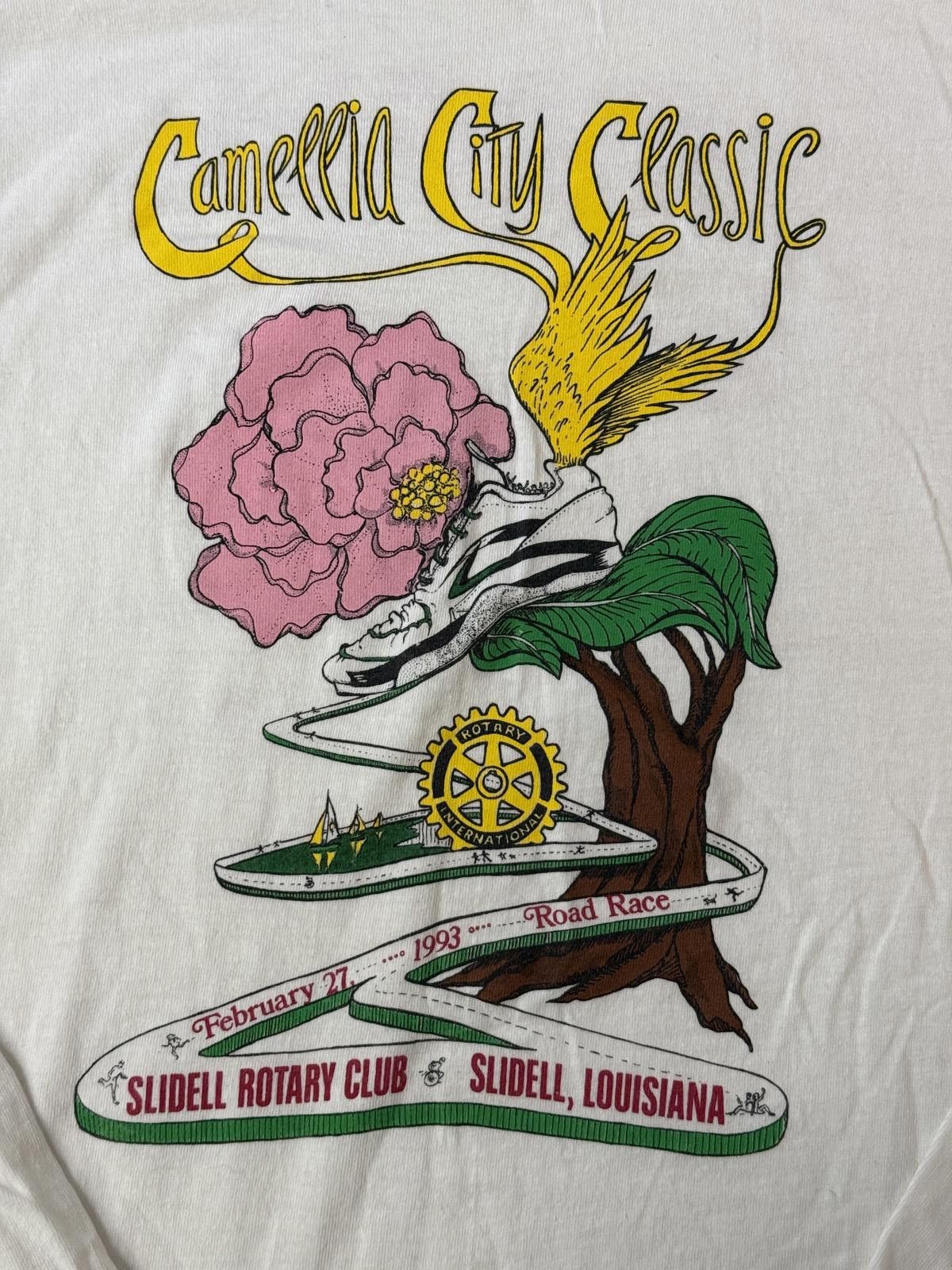 Designer VTG Road Race T-shirt 1993 Camellia City Classic Tee XL Size US XL / EU 56 / 4 - 4 Thumbnail