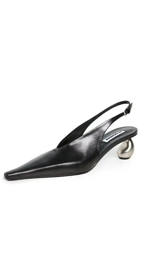 Jil Sander o1mt1gz0426 Pumps in Black Size US 7 / IT 37 - 1 Thumbnail