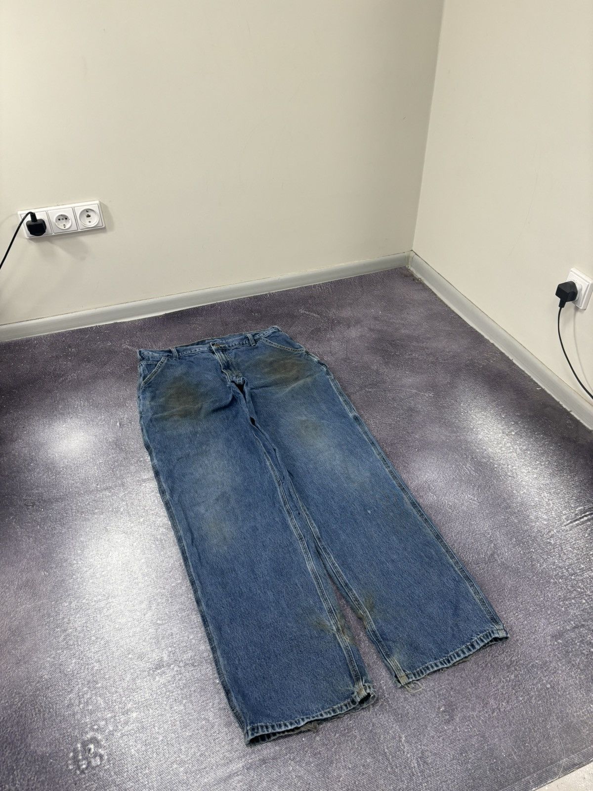 Carhartt Vintage Carhartt USA Straight Fit Denim Work Hype Jeans Size US 36 / EU 52 - 8 Thumbnail