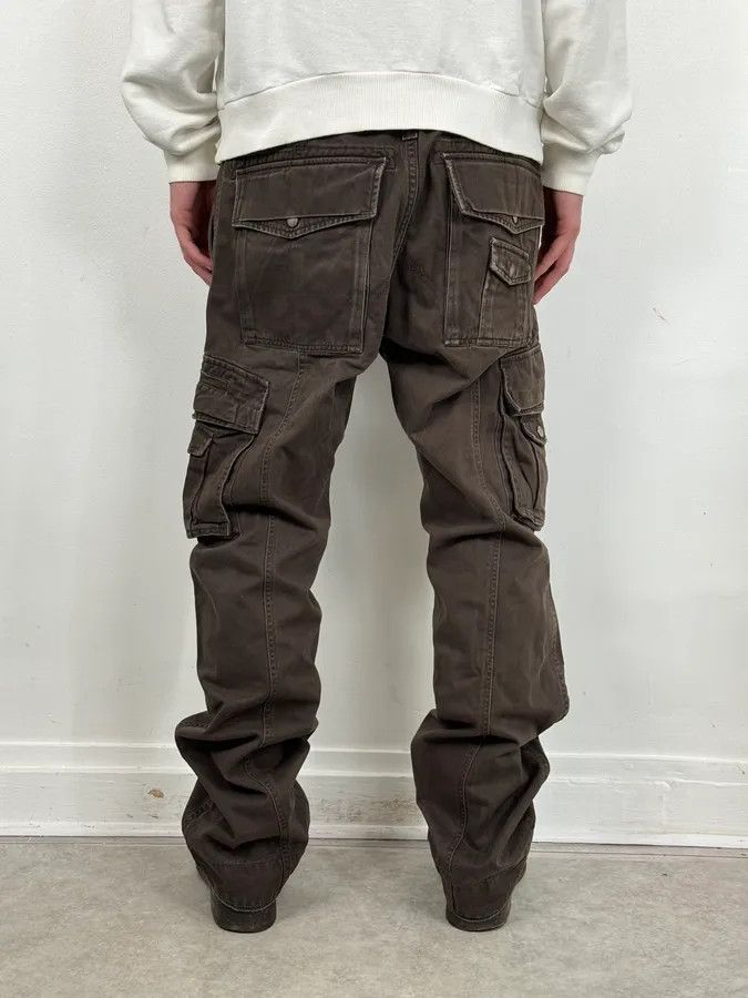 Diesel 2000s Diesel Brown Utility Cargo Pants Size US 33 - 4 Thumbnail