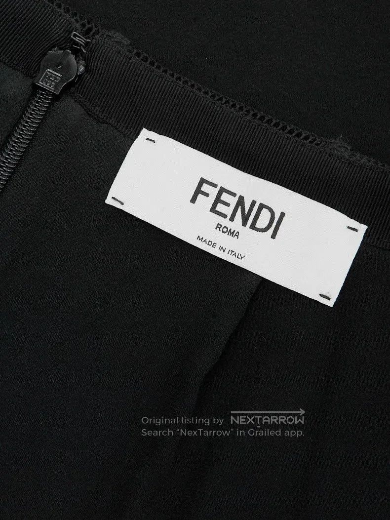 Fendi Fendi Cutout Skirt Size 25" / US 0 / IT 36 - 5 Thumbnail