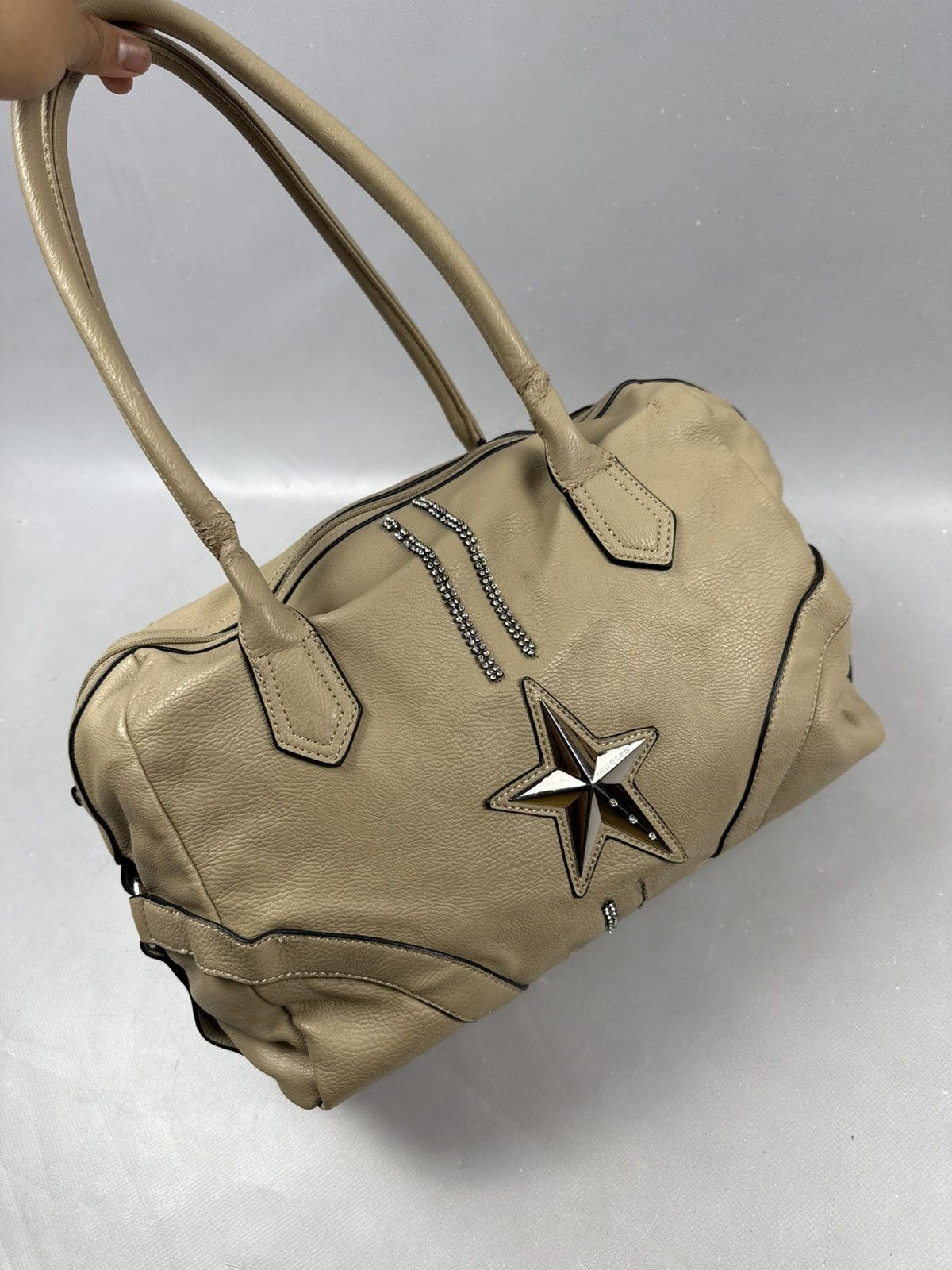Mugler Mugler handbag vintage y2k beige leather model Size ONE SIZE - 9 Thumbnail