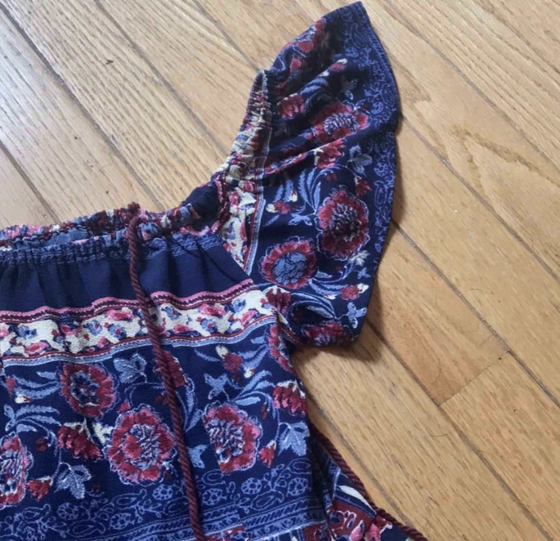 Other KNOX ROSE VERSATILE OFF SHOULDER FLORAL BOHO PEASANT DRESS Size M / US 6-8 / IT 42-44 - 3 Thumbnail