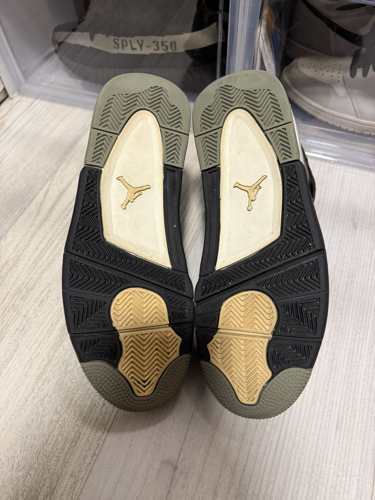 Jordan Brand Air Jordan 4 Retro Craft Olive Size US 10 / EU 43 - 7 Thumbnail