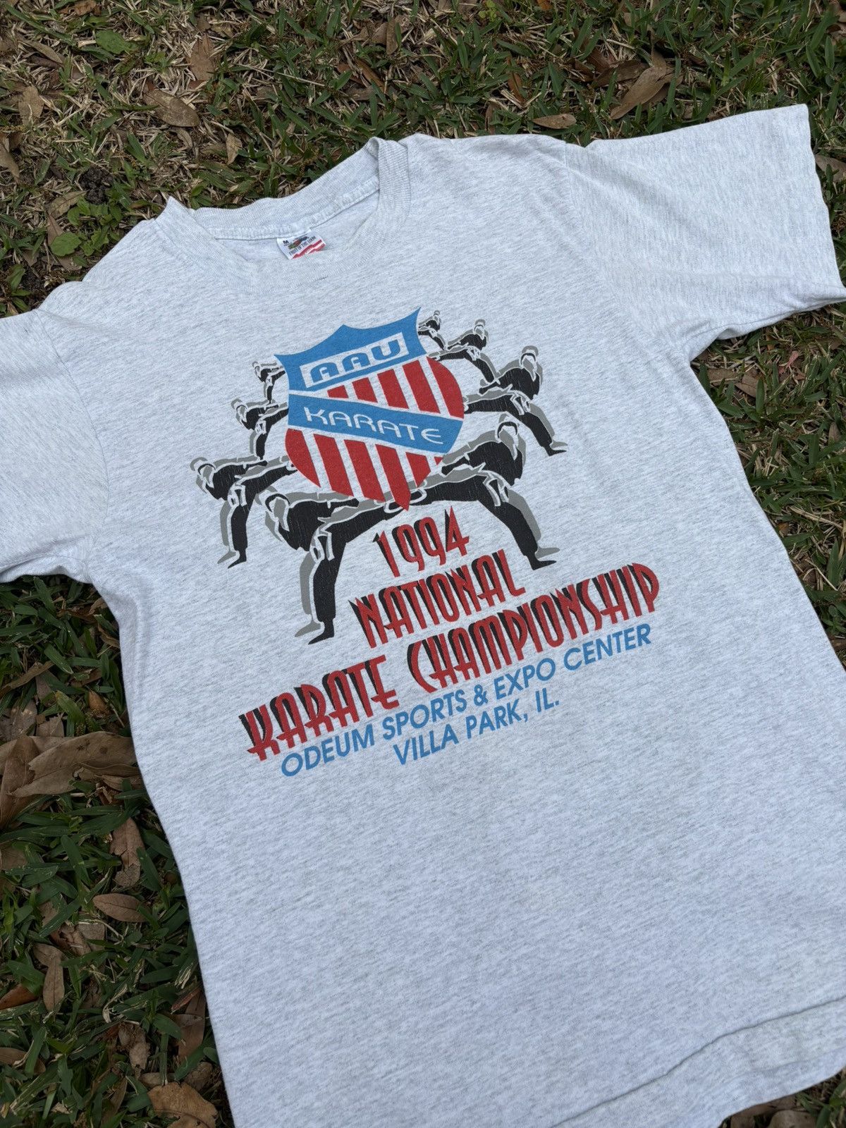 Fruit Of The Loom 1994 national karate championships tee Size US M / EU 48-50 / 2 - 2 Thumbnail