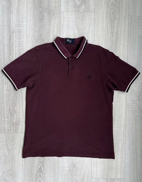 Fred Perry Fred Perry Polo Shirt Embroidered Small Logo Slim Fit | Grailed