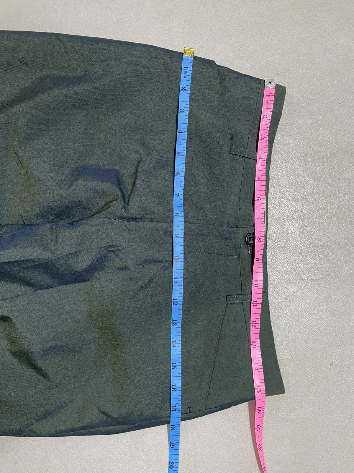 PPFM Gothic punk Ppfm Reflective Color Trousers Pants Size US 29 - 10 Thumbnail