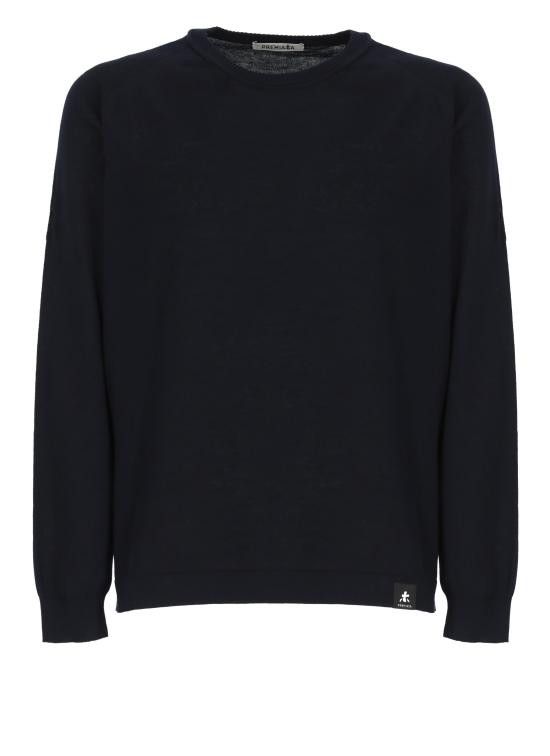 Premiata PREMIATA Men Sweater PMG13 BLUE NAVY Blue Size US S / EU 44-46 / 1 - 1 Thumbnail