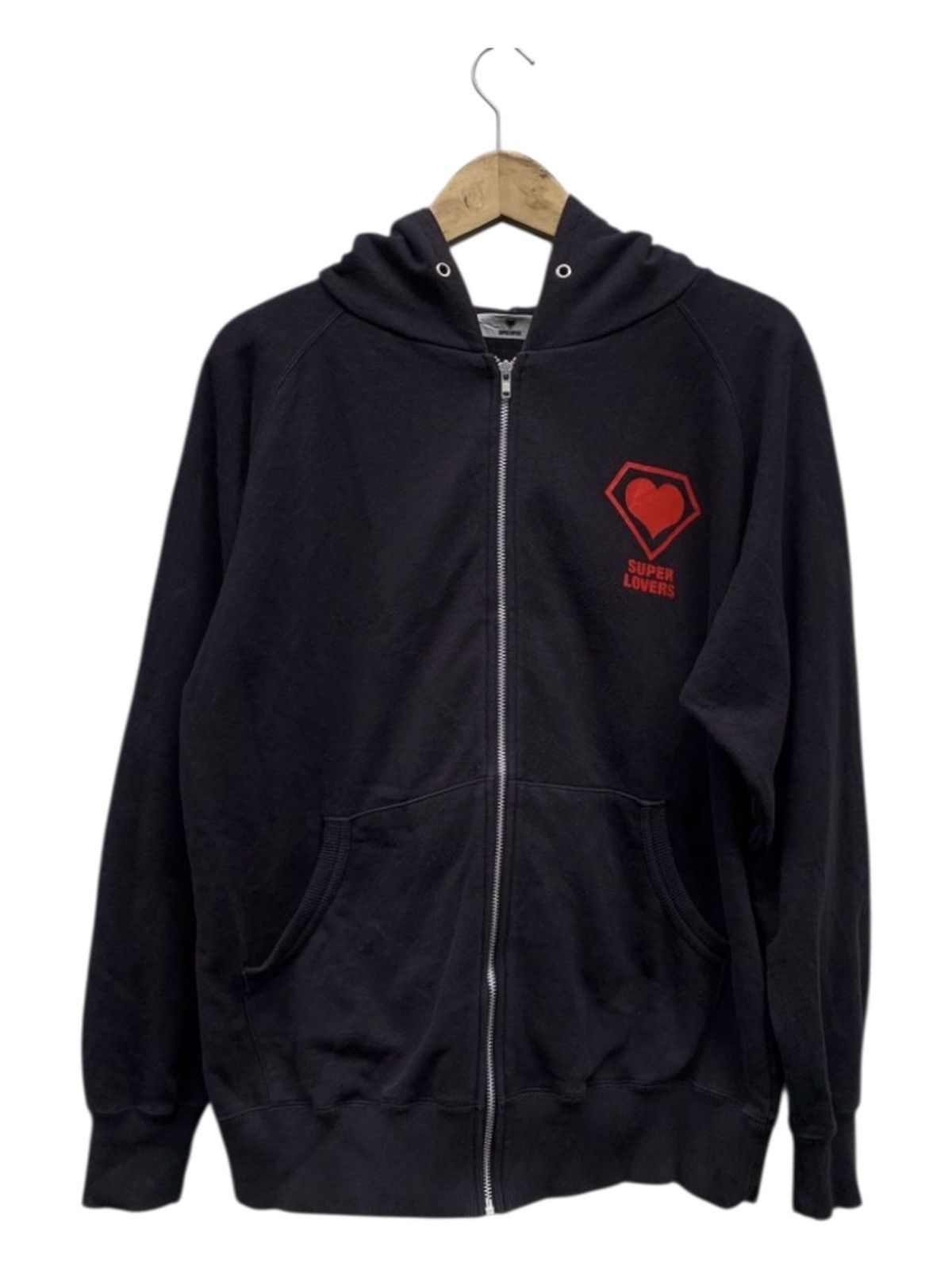 Hysteric Glamour Vintage super lovers zipper hoodie y2k emo style Size US M / EU 48-50 / 2 - 3 Thumbnail
