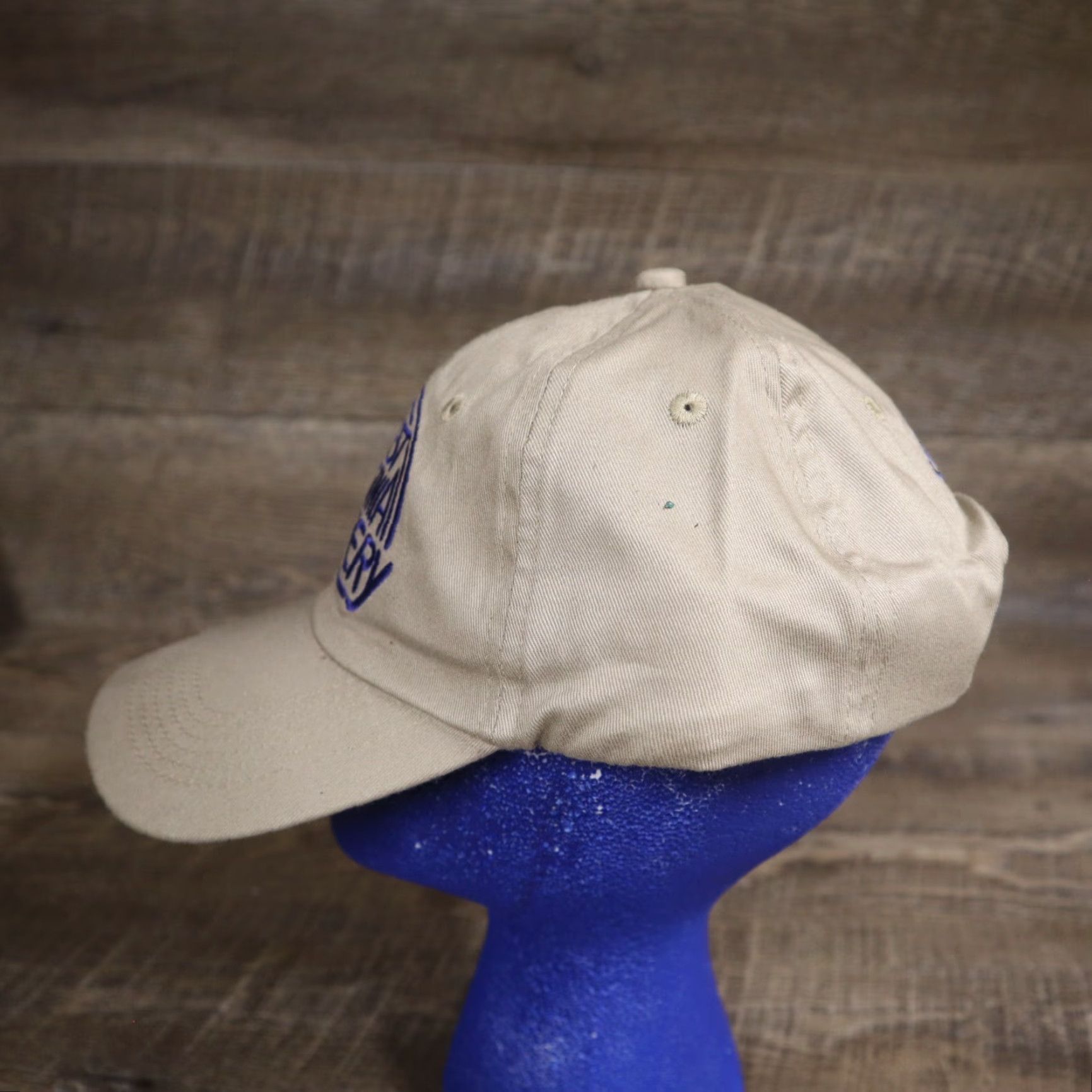 Vintage West Virginia Lottery Adjustable Baseball Cap Tan Mens Size ONE SIZE - 5 Thumbnail