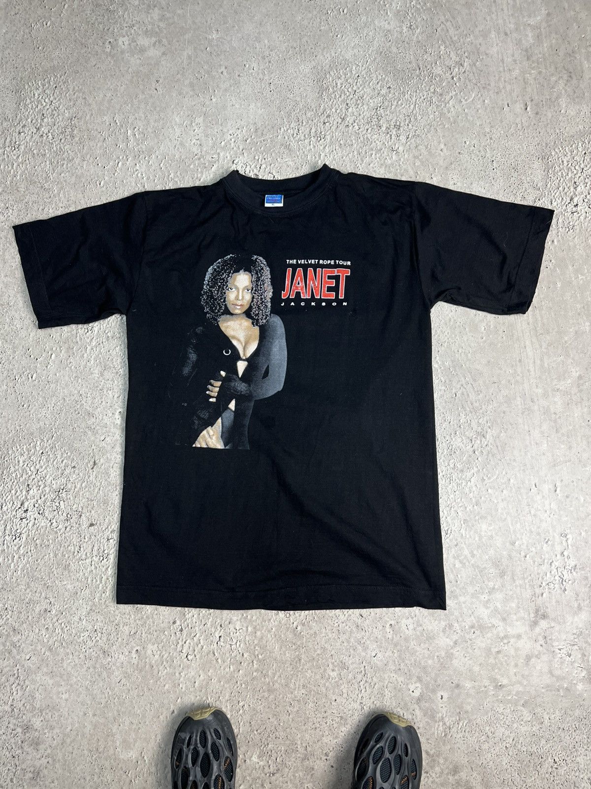 Band Tees × Vintage Vintage Janet Jackson 1990 Band T-shirt Size US L / EU 52-54 / 3 - 1 Thumbnail