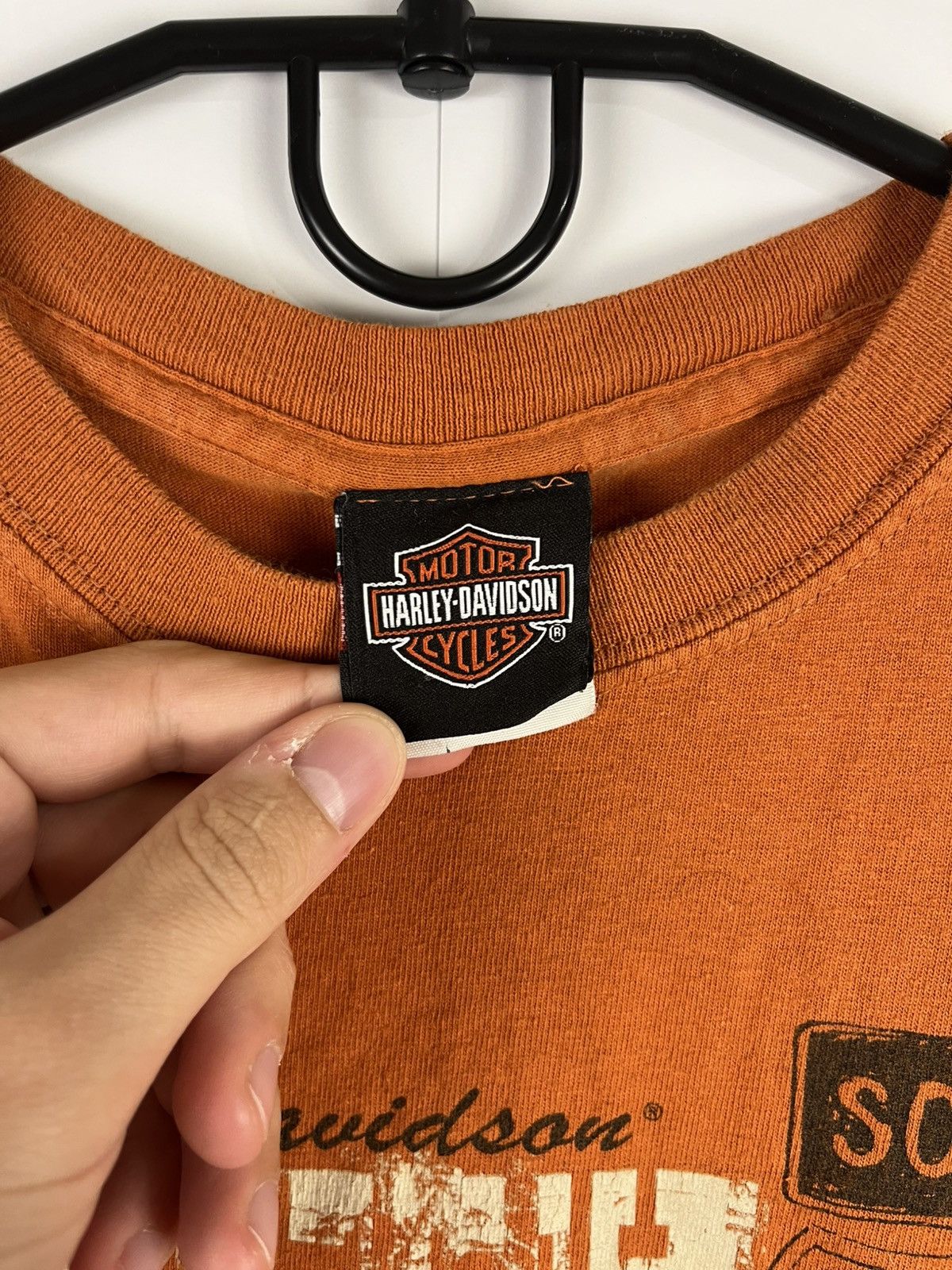 Harley Davidson Harley Davidson Moto Vintage Y2K Cotton Tee Shirt Size US S / EU 44-46 / 1 - 7 Thumbnail