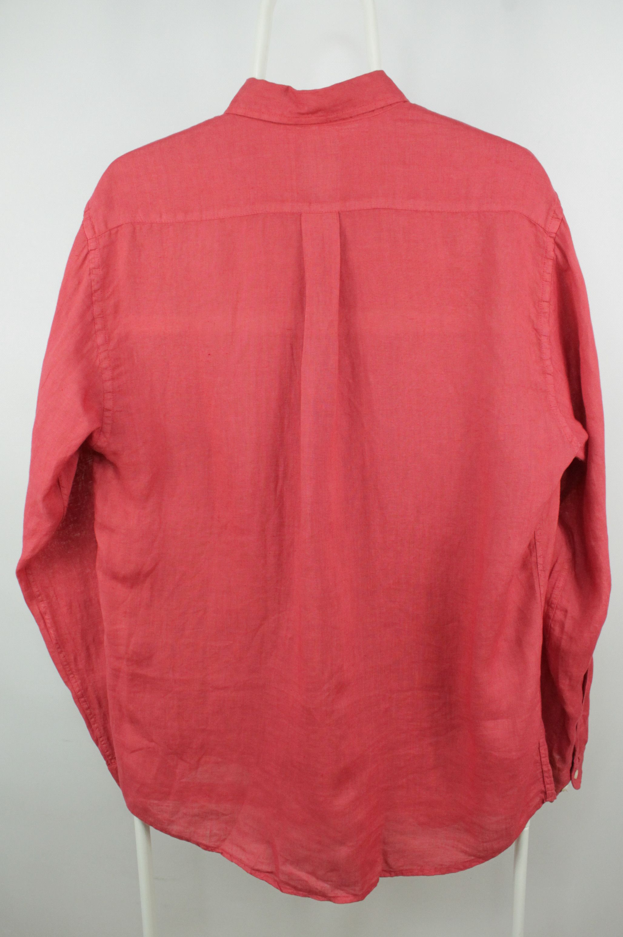 Other TP'S Natural Tex Red Linen Casual Relax Fit Shirt Men's Size US M / EU 48-50 / 2 - 6 Thumbnail