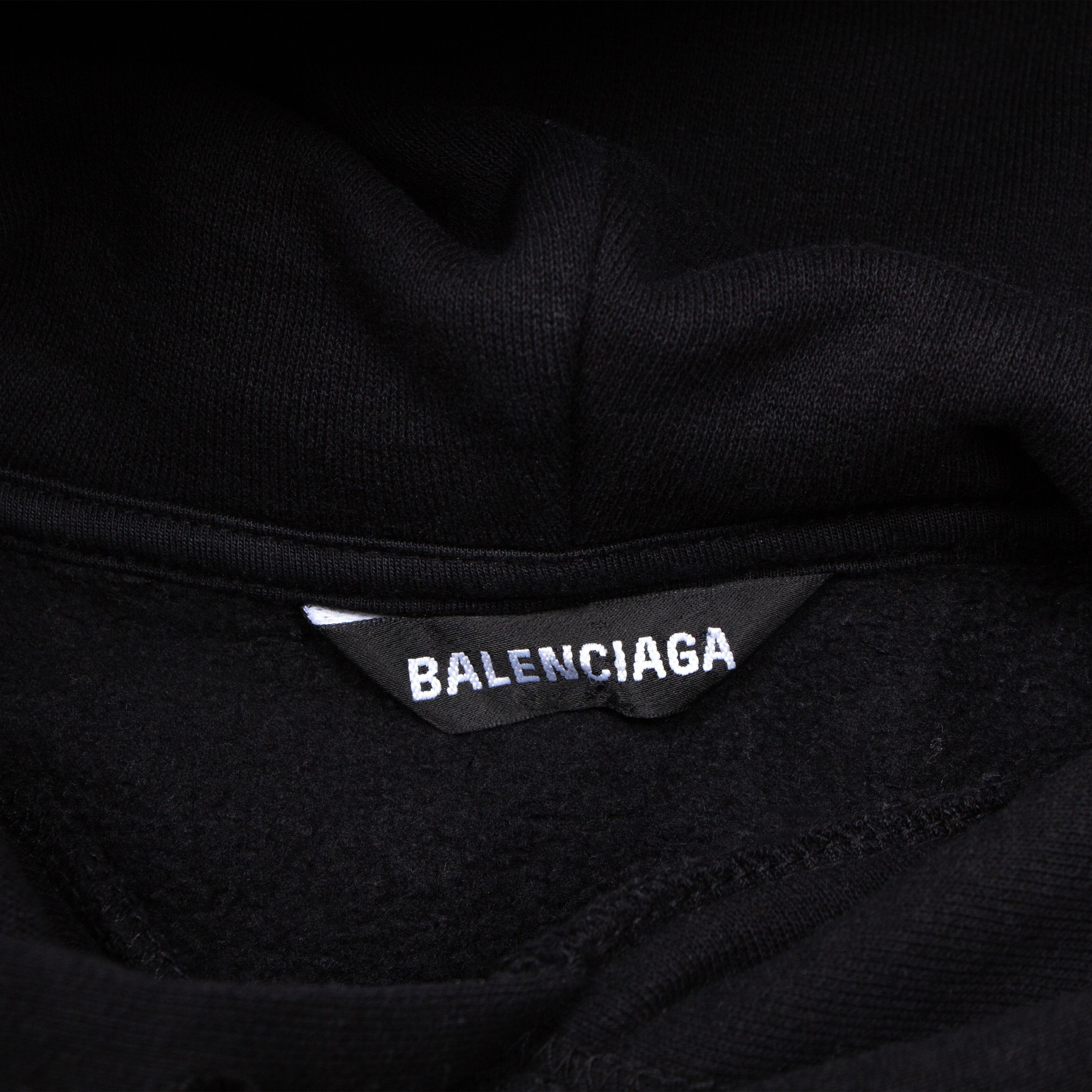 Balenciaga BALENCIAGA LANGUAGE HOODIE Size US XS / EU 42 / 0 - 4 Thumbnail