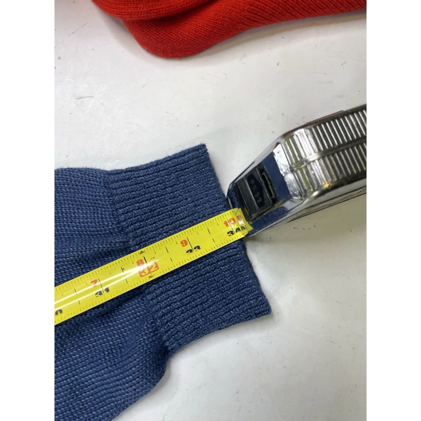 Vince Vince Men’s XL Pullover Knit Sweater Crewneck Blue Ombré Linen Knit Breathing Lightweight Classic Designer Preppy Casual Size US XL / EU 56 / 4 - 4 Thumbnail