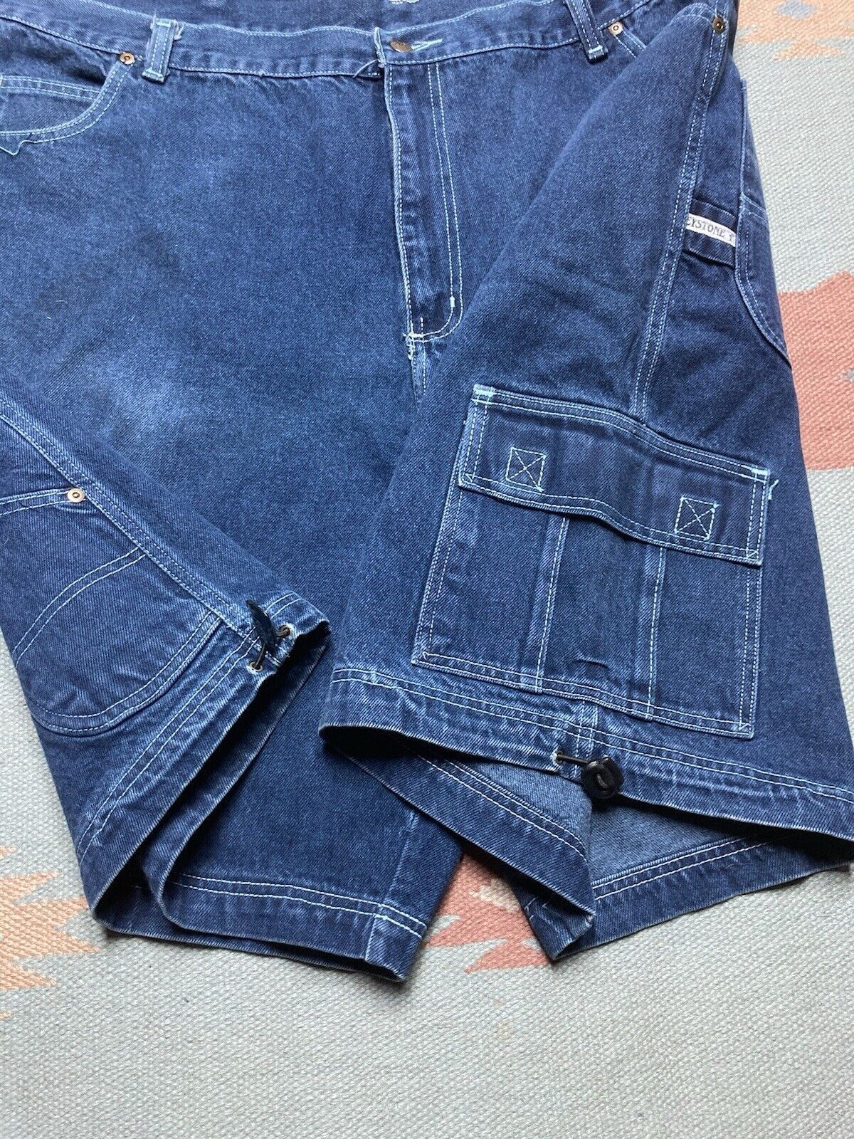 JNCO × Vintage y2k super baggy jeans shorts jorts massive carpenter 44 Size US 44 / EU 60 - 5 Thumbnail