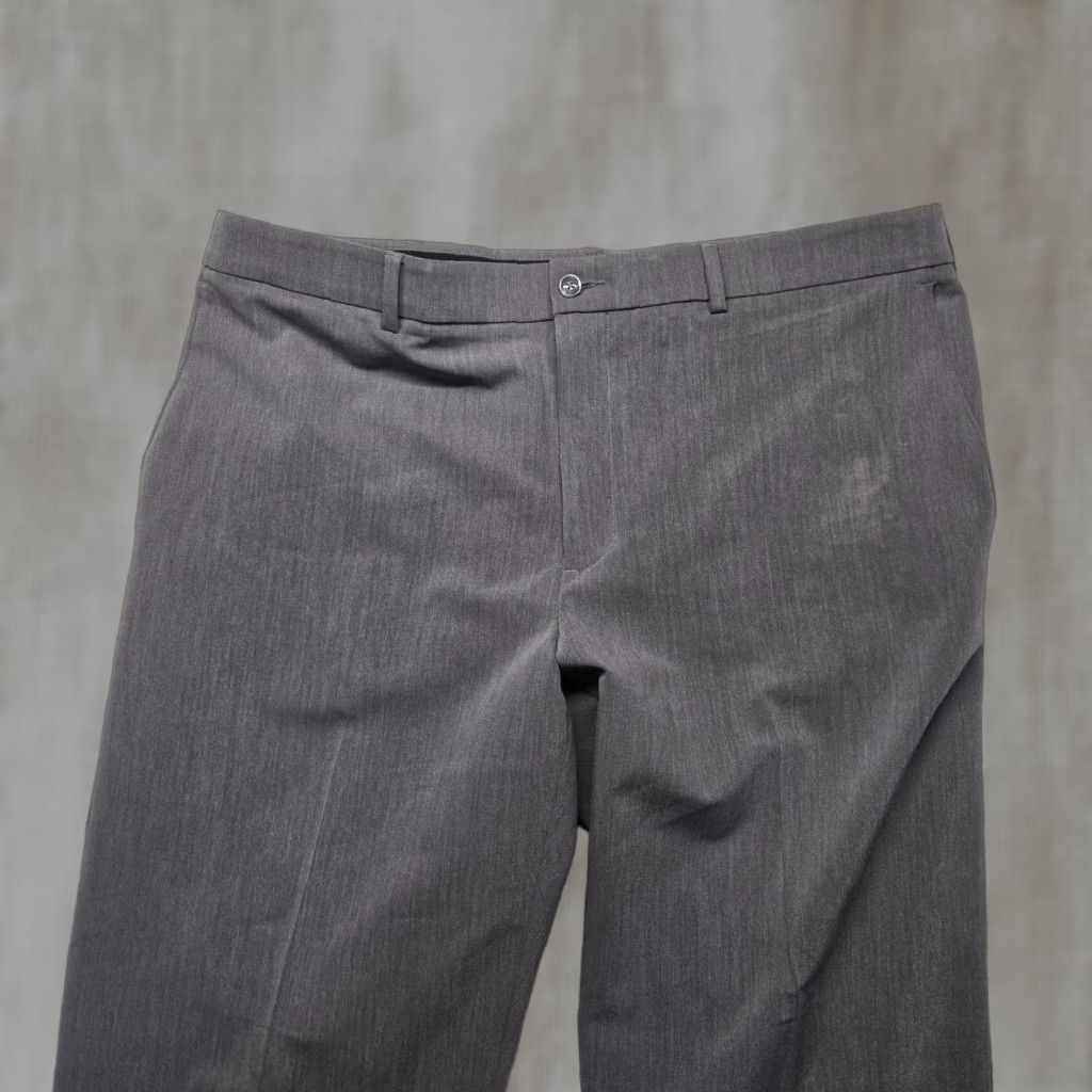 Savane Savane Dress Pants Solid Gray Flat Front Straight Fit Adult Men 38 x 30 Pants Dress Pants Gray 90s, Business Mens 38x30 Size US 38 / EU 54 - 1 Thumbnail