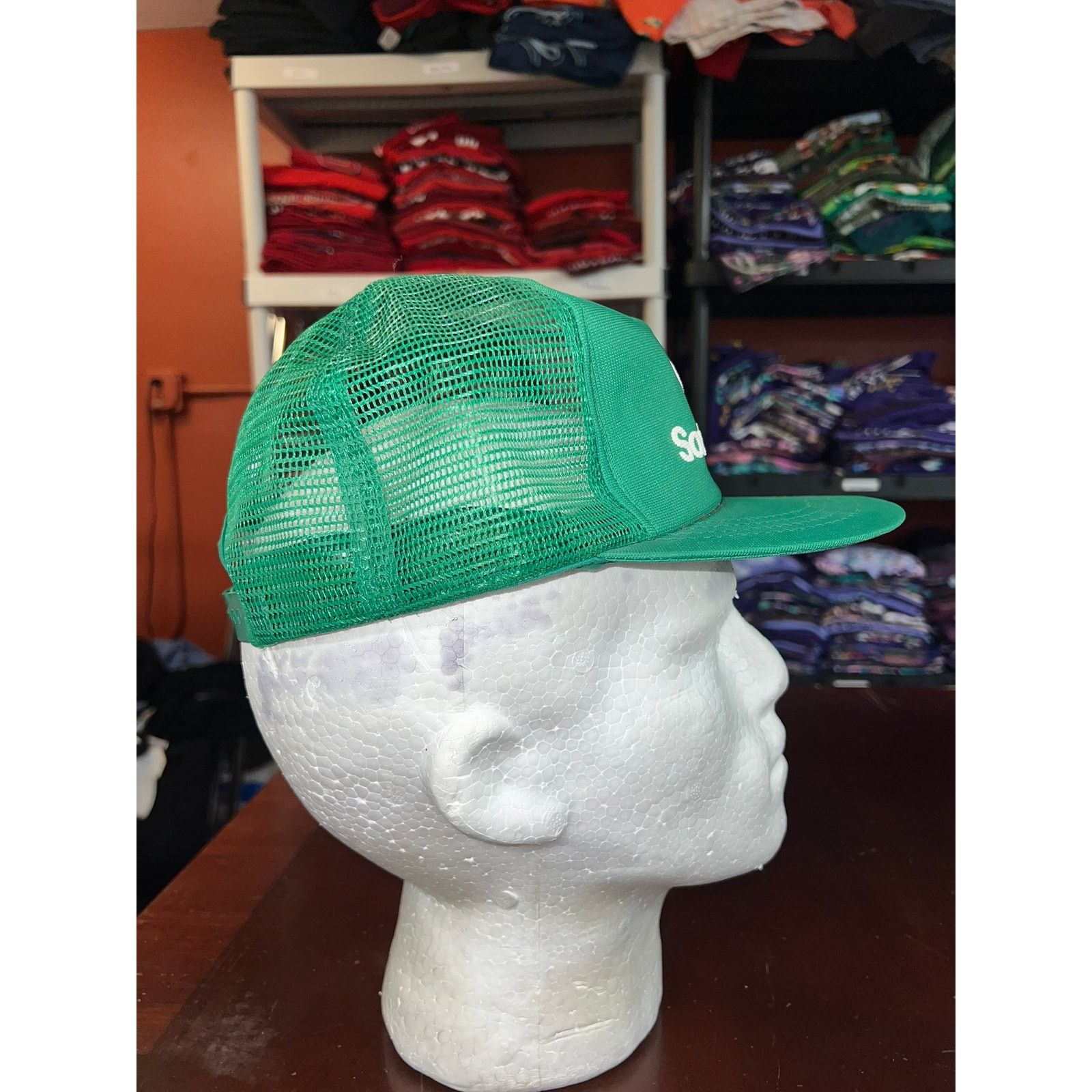 Vintage Vintage Southern Bell Snapback Green Trucker Hat VTG 80s OS Size ONE SIZE - 6 Thumbnail