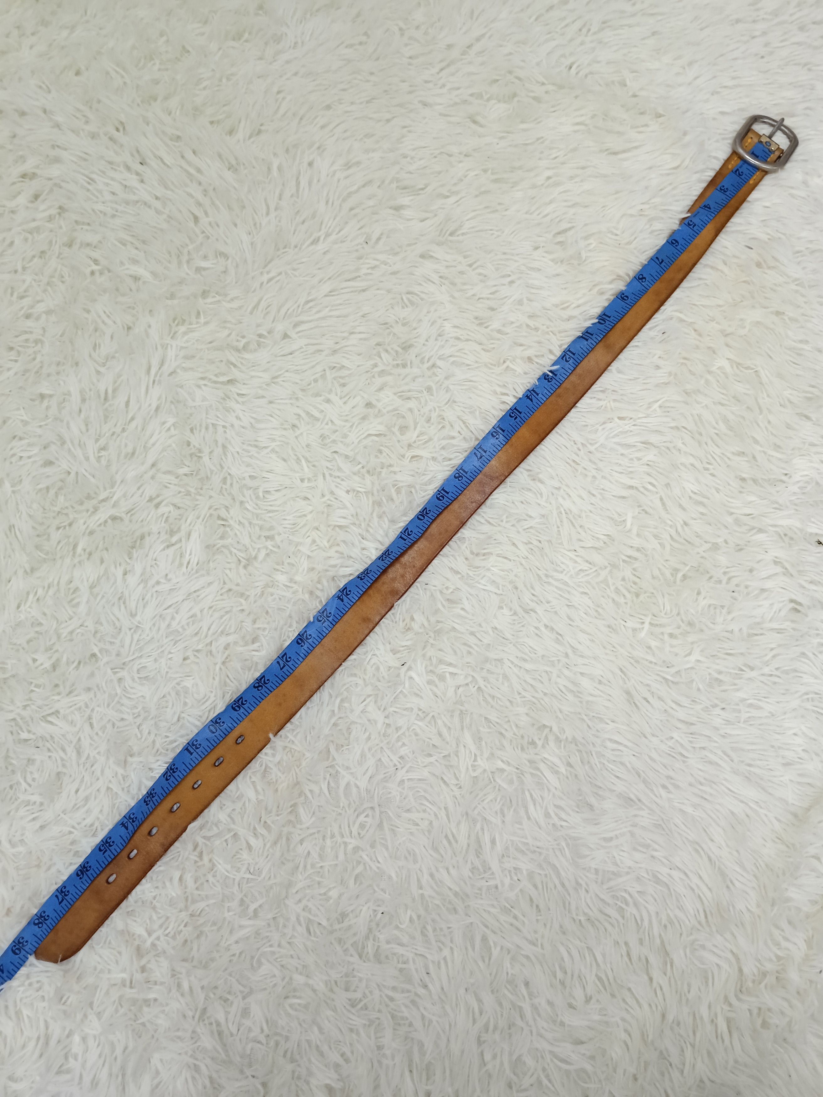 Hawk × Leather HAWK COMPANY PATINA LEATHER BELT Size ONE SIZE - 5 Thumbnail
