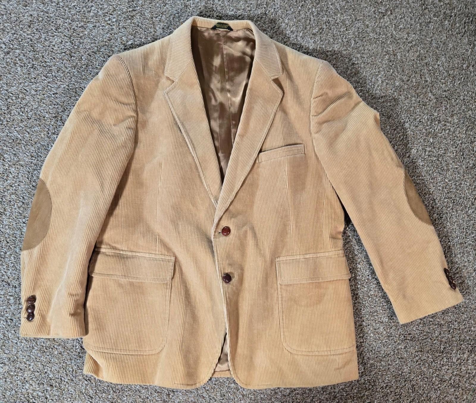 Designer klines mens shop courduroy blazer jacket Size 44R - 1 Thumbnail