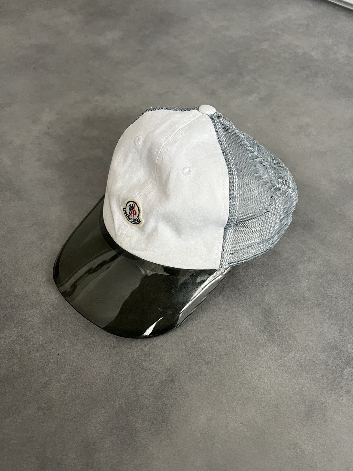 Moncler Moncler Transparent Visor Cap Size ONE SIZE - 1 Thumbnail