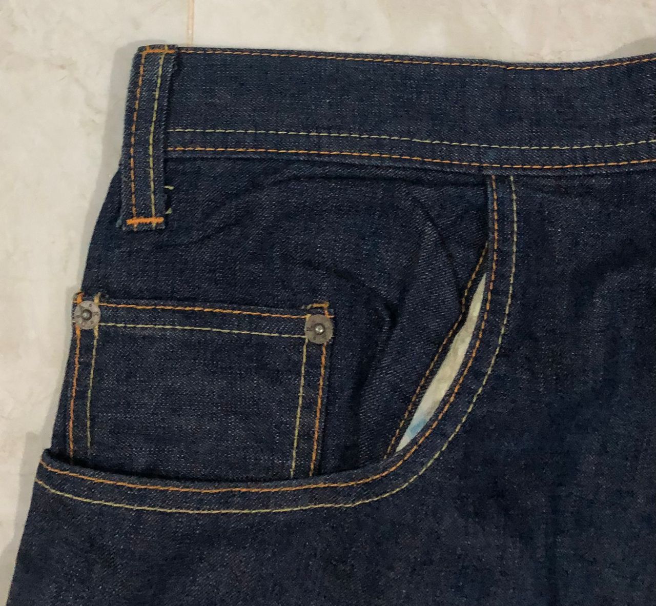 If Six Was Nine × Japanese Brand Doarat Denim Rare Design Fashion Style Size US 33 - 10 Thumbnail