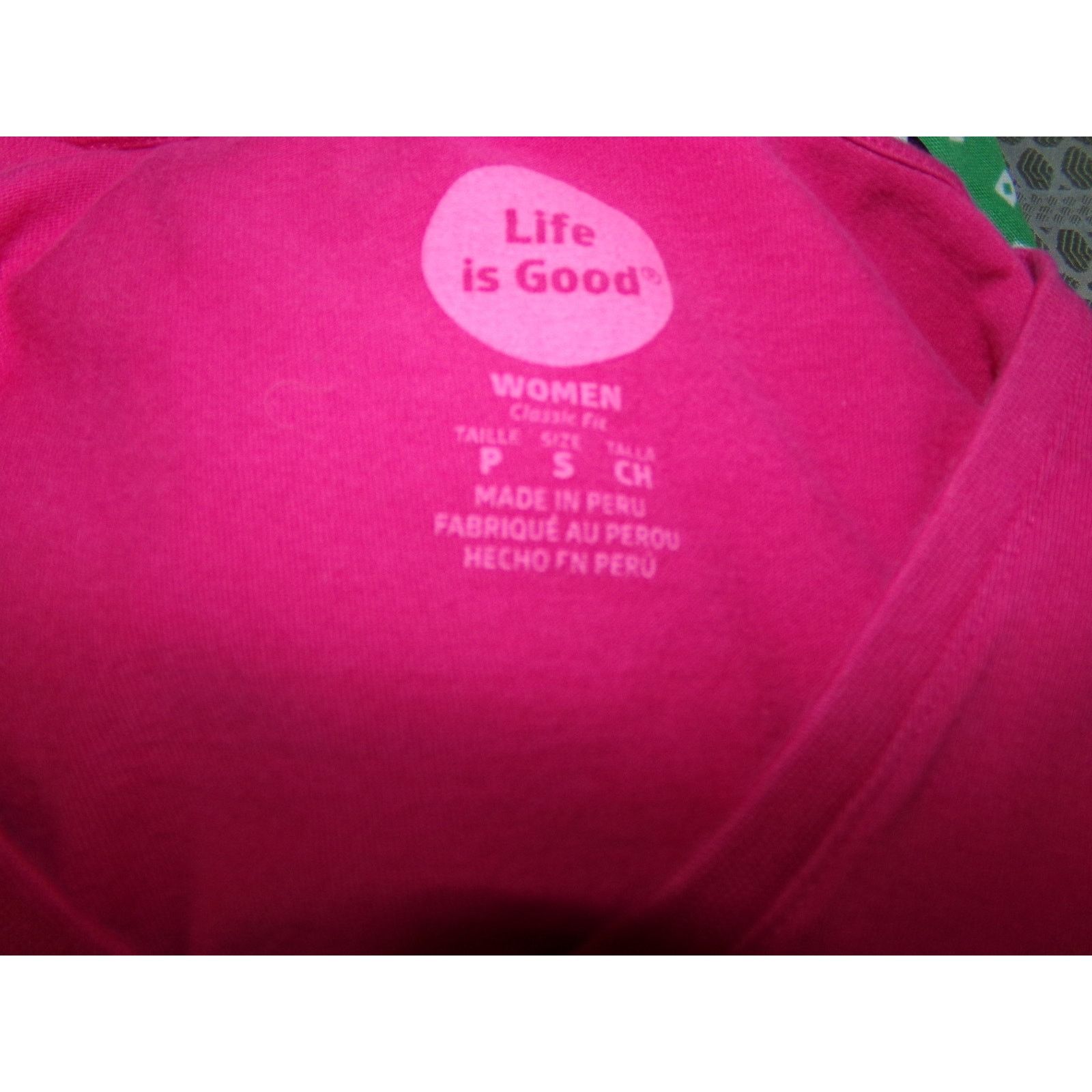 Life is Good Life is Good v neck ls pink t shirt M Excellent Size M / US 6-8 / IT 42-44 - 4 Thumbnail