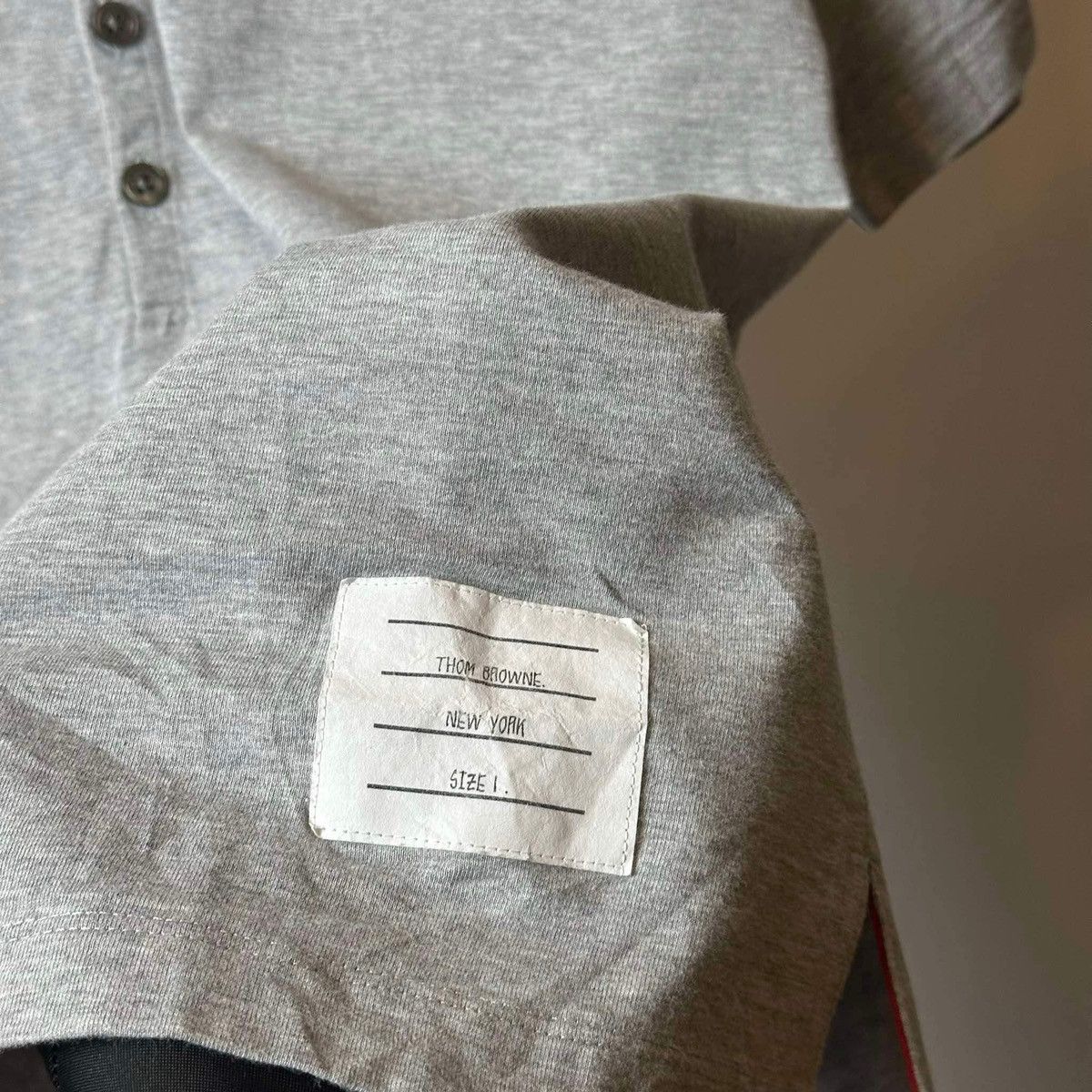 Thom Browne THOM BROWNE POLO SHIRT Size US M / EU 48-50 / 2 - 8 Thumbnail