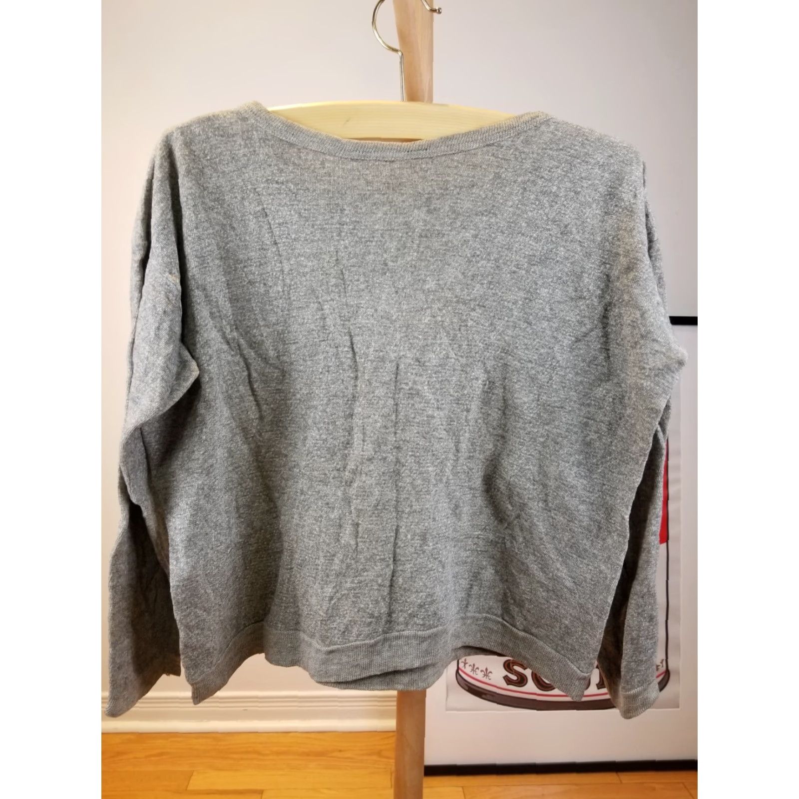 Vintage VINTAGE Sweatshirt 70' Gray 2 TONES SZ LARGE Unbranded Cotton Pullover Men Size L Gray 2 Tones 70s Sweatshirt Mens Size US L / EU 52-54 / 3 - 4 Thumbnail