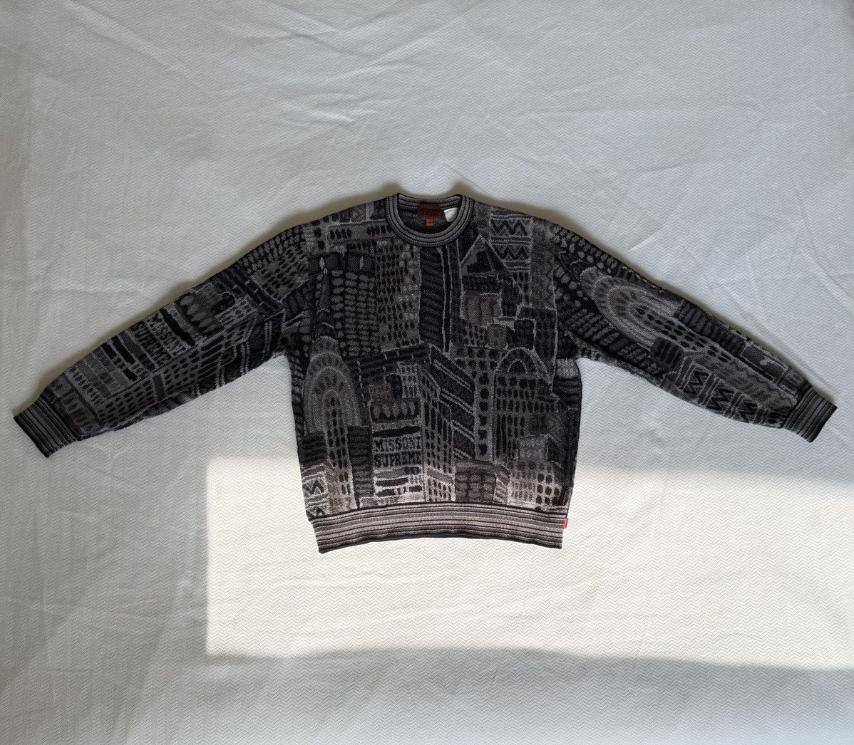 Missoni × Supreme Supreme x Missoni "City" Knit Sweater (FW21) Size US M / EU 48-50 / 2 - 7 Thumbnail
