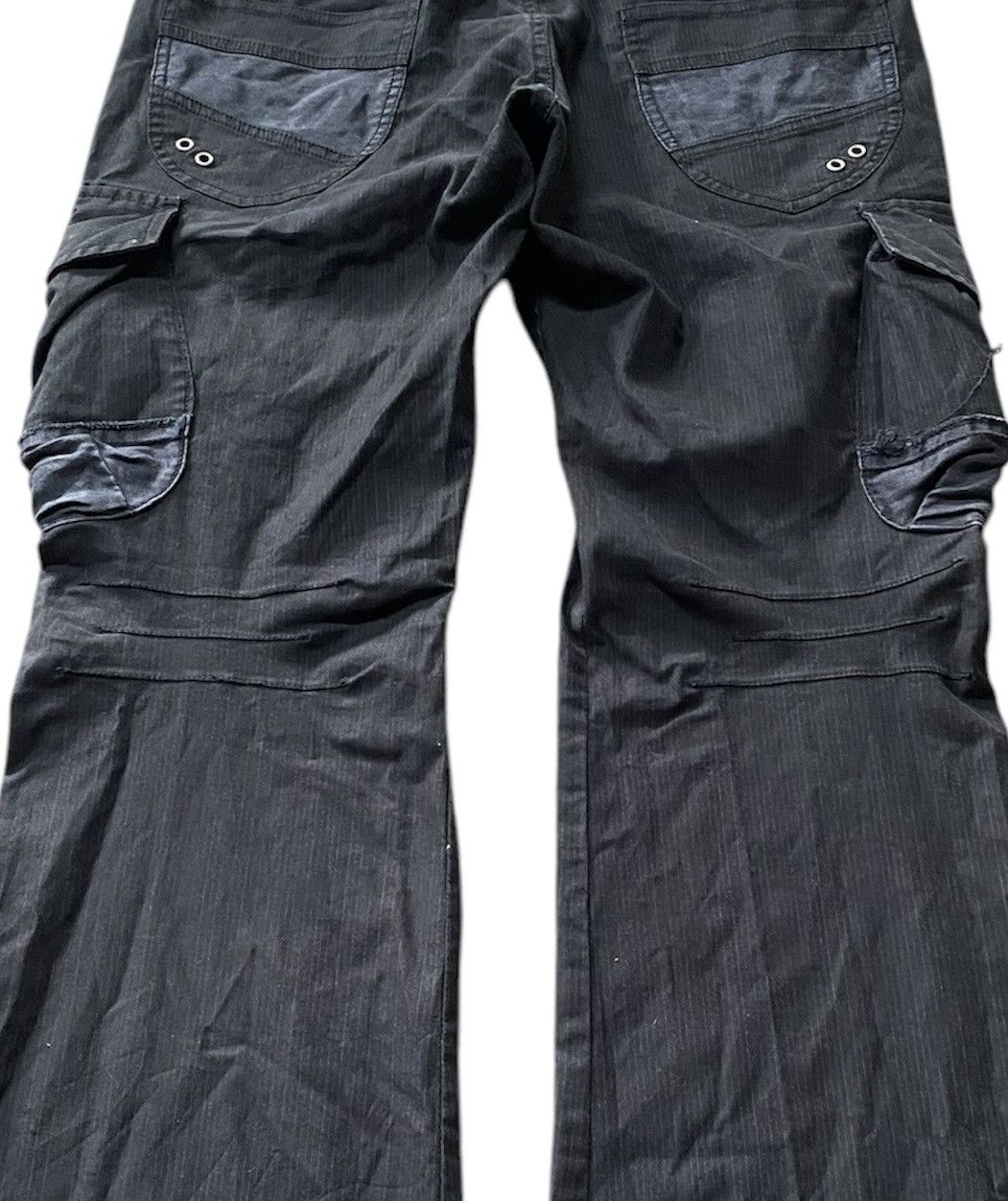 Japanese Brand Flared Cargo 3D Pocket Difference By Rupert Edge Japan Flare Size US 33 - 8 Thumbnail