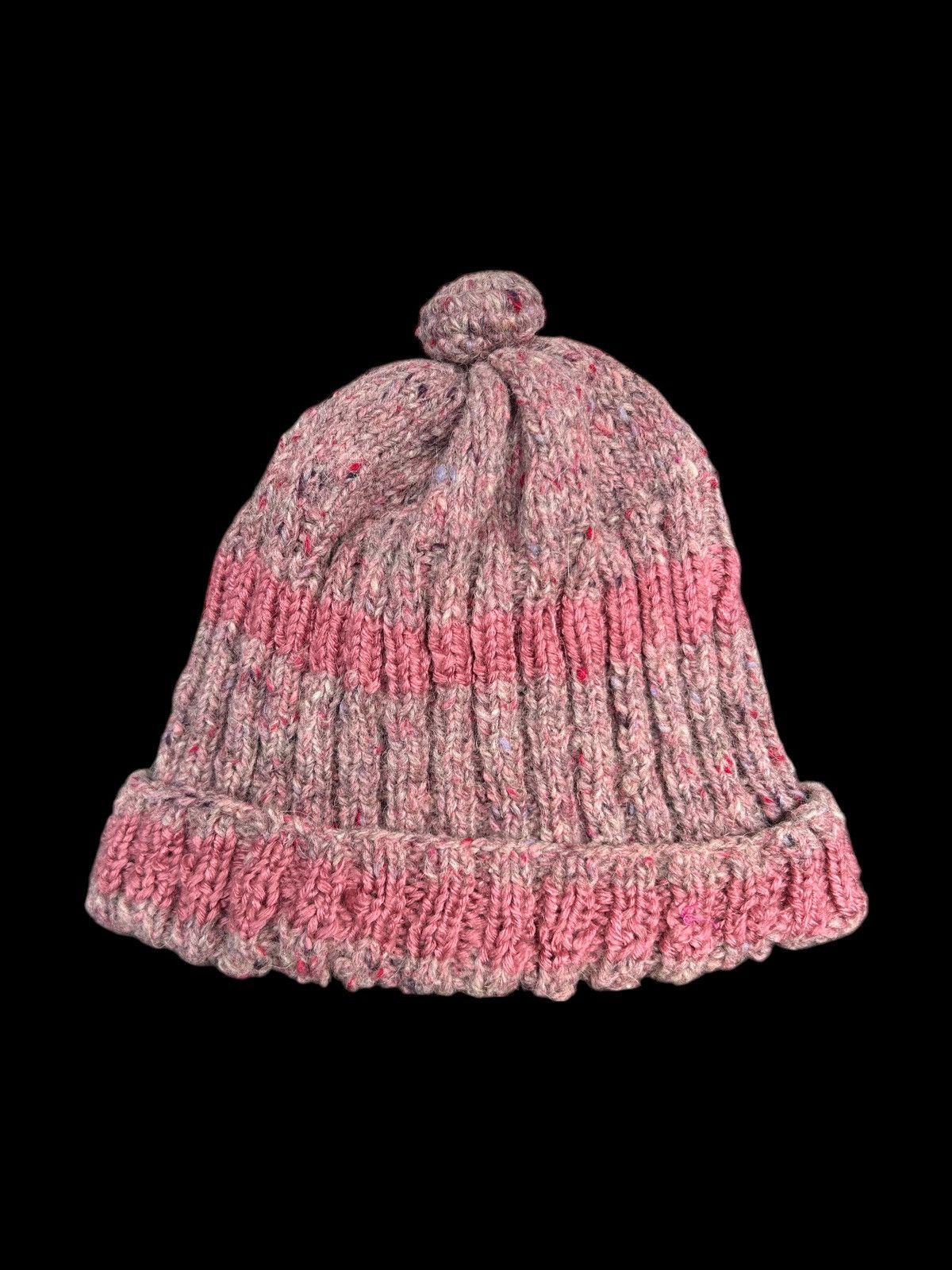 Japanese Brand × Kapital × Vintage Crochet knitted handmade Beanie Hats ☠️☠️ Size ONE SIZE - 1 Thumbnail