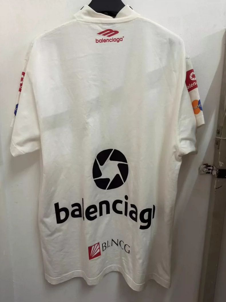 Balenciaga Balenciaga Full Print Short Sleeve Size US M / EU 48-50 / 2 - 2 Thumbnail
