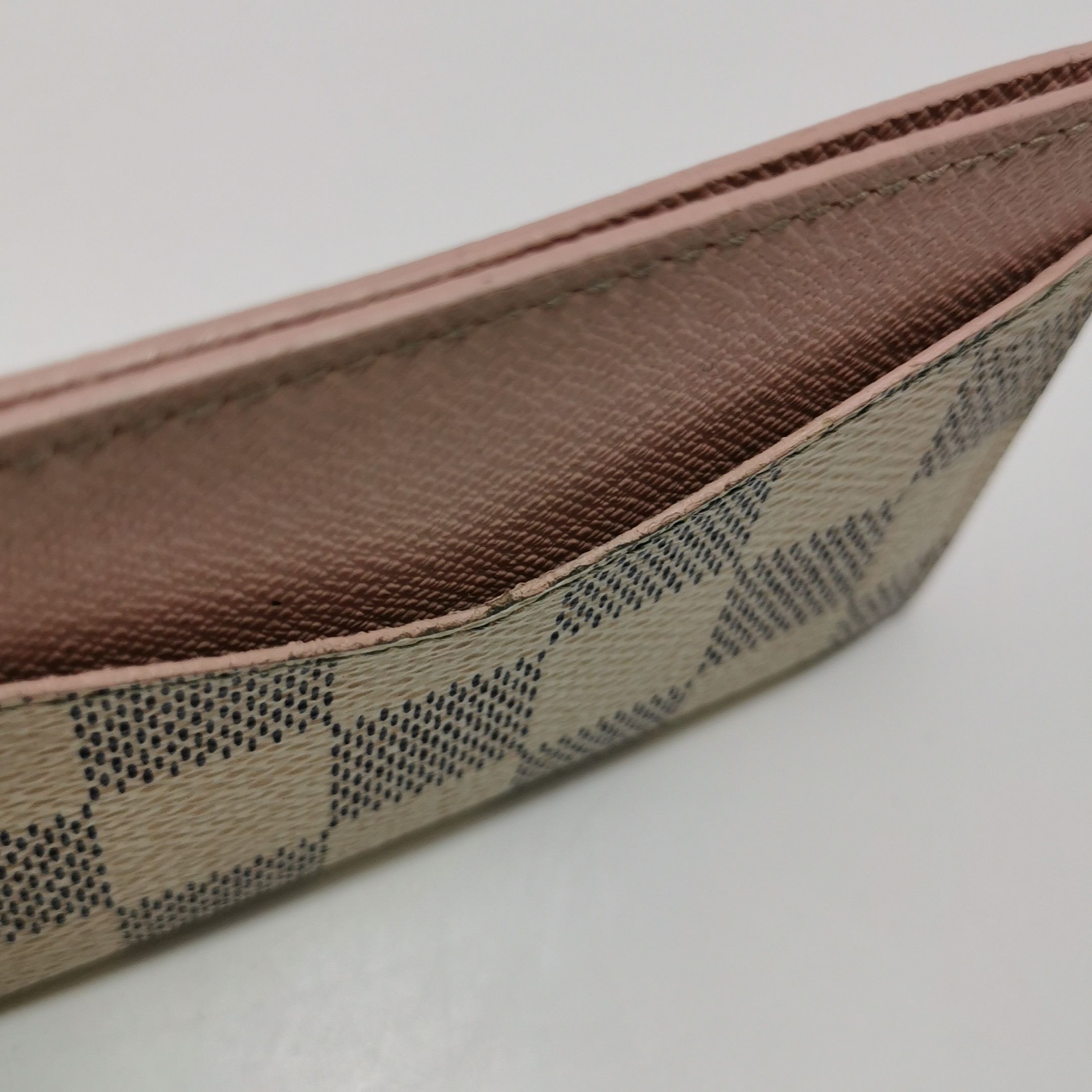 Louis Vuitton Louis Vuitton (LV) Daily leather checkerboard card holder c Size ONE SIZE - 8 Thumbnail