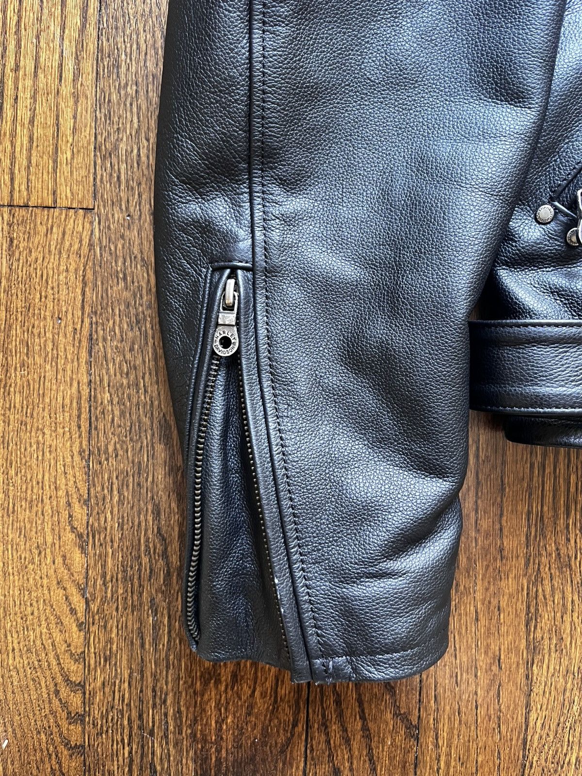 Harley Davidson Vintage Harley Davidson Cruiser Leather Jacket Size US XL / EU 56 / 4 - 5 Thumbnail