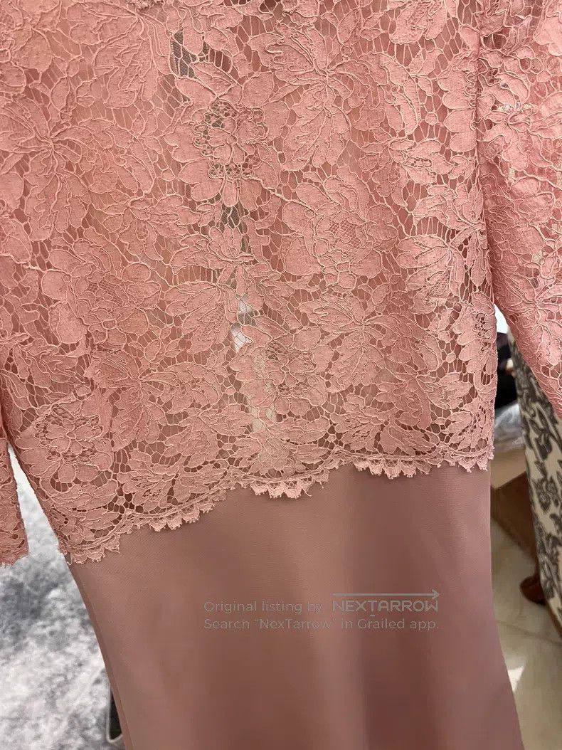 Valentino Valentino Lace patchwork dress Size S / US 4 / IT 40 - 5 Thumbnail