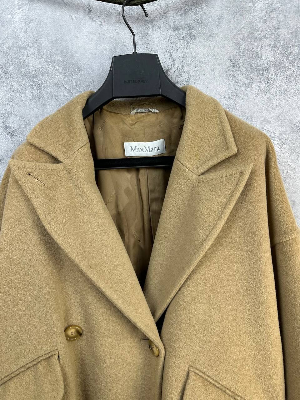 Max Mara Max Mara Virgin Wool/Cashmere Tailored Single Breasted Coat Size S / US 4 / IT 40 - 5 Thumbnail