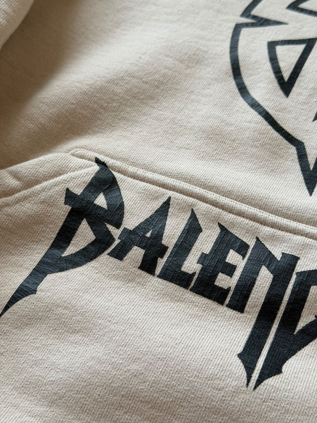 Balenciaga *RARE* BALENCIAGA METAL SUPER THICK HOODIE BEIGE RARE SIZE 4 Size US XL / EU 56 / 4 - 5 Thumbnail